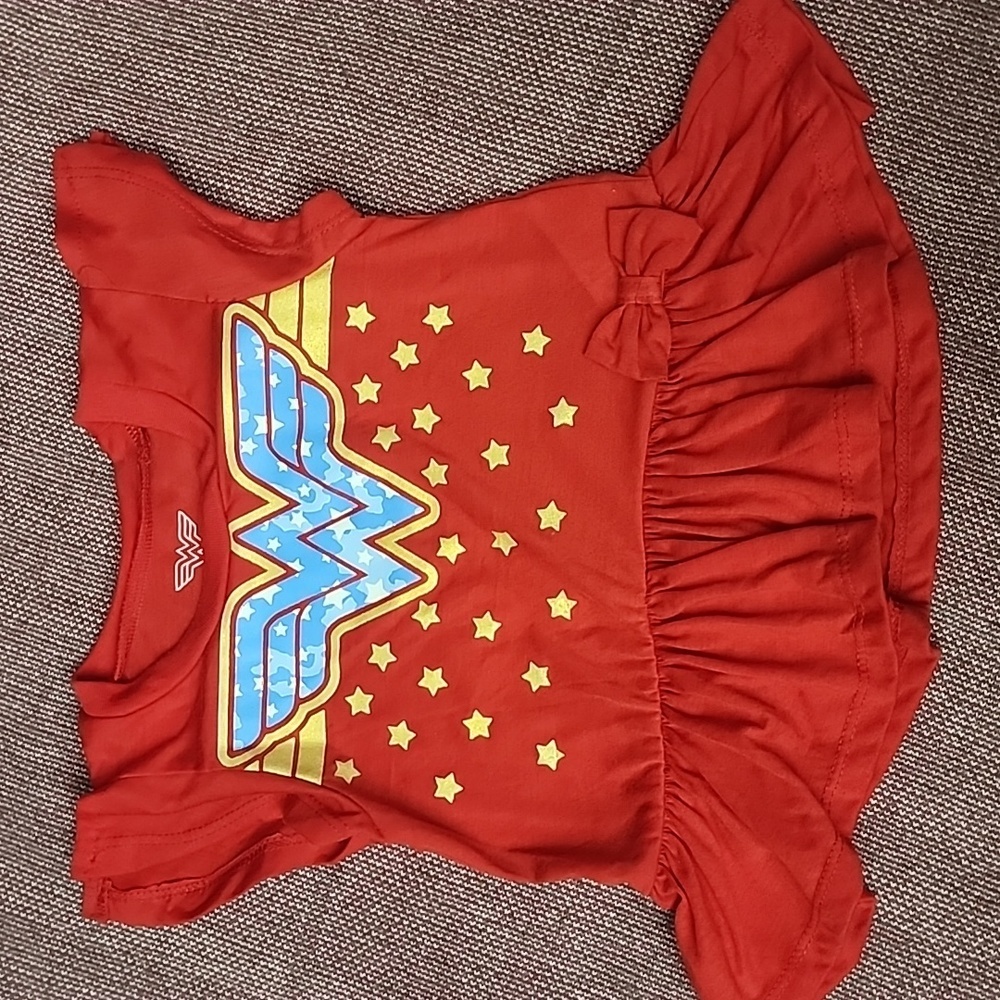 DC Comics Wonder Woman Ruffle T-Shirt Size 3T - NWOT
